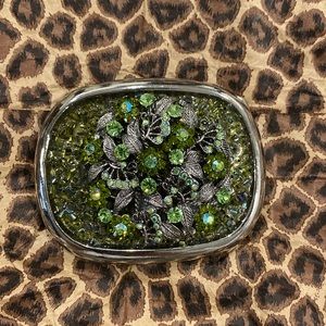 Rhinestone Belt Buckle